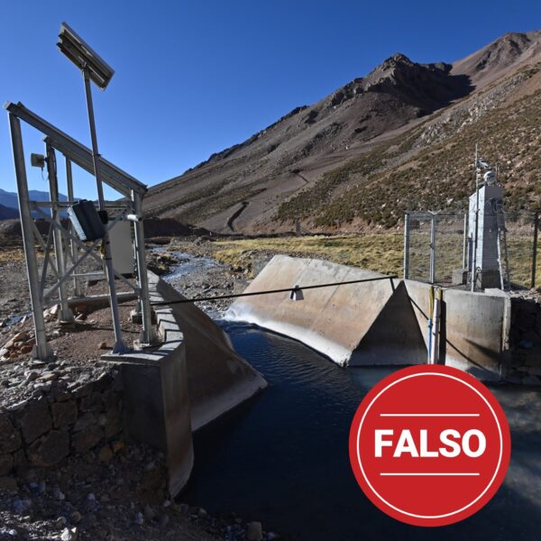 Por Pascua el agua está contaminada