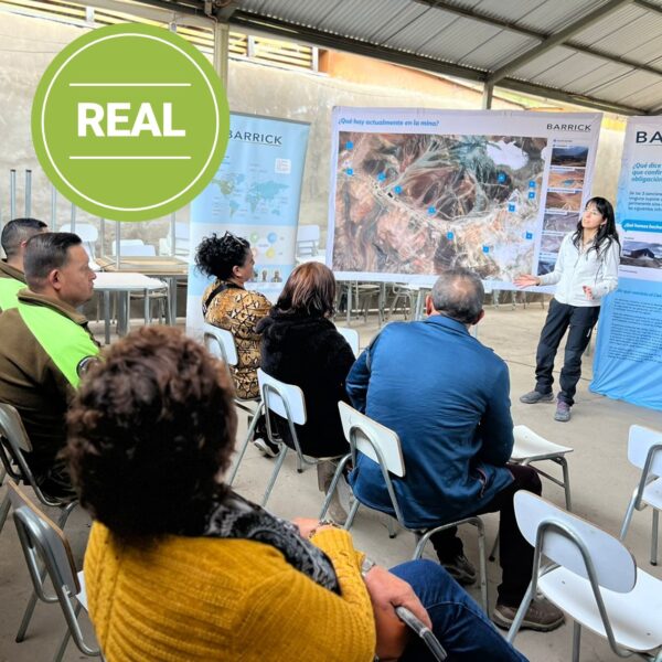 Barrick explicó a la comunidad de qué se trata el cierre