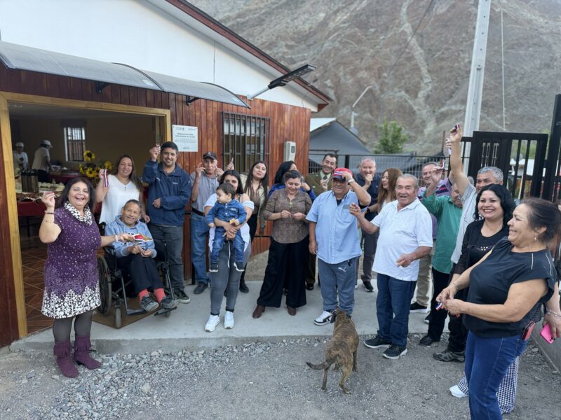 La nueva sede vecinal de Los Canales abre sus puertas en Alto del Carmen